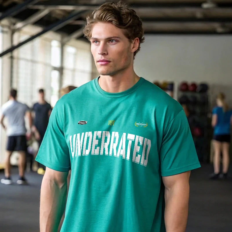 CAMISETA OVERSIZE GYM UNDERRATED VENI VIDI VINCI EN UNDERRATED.ES