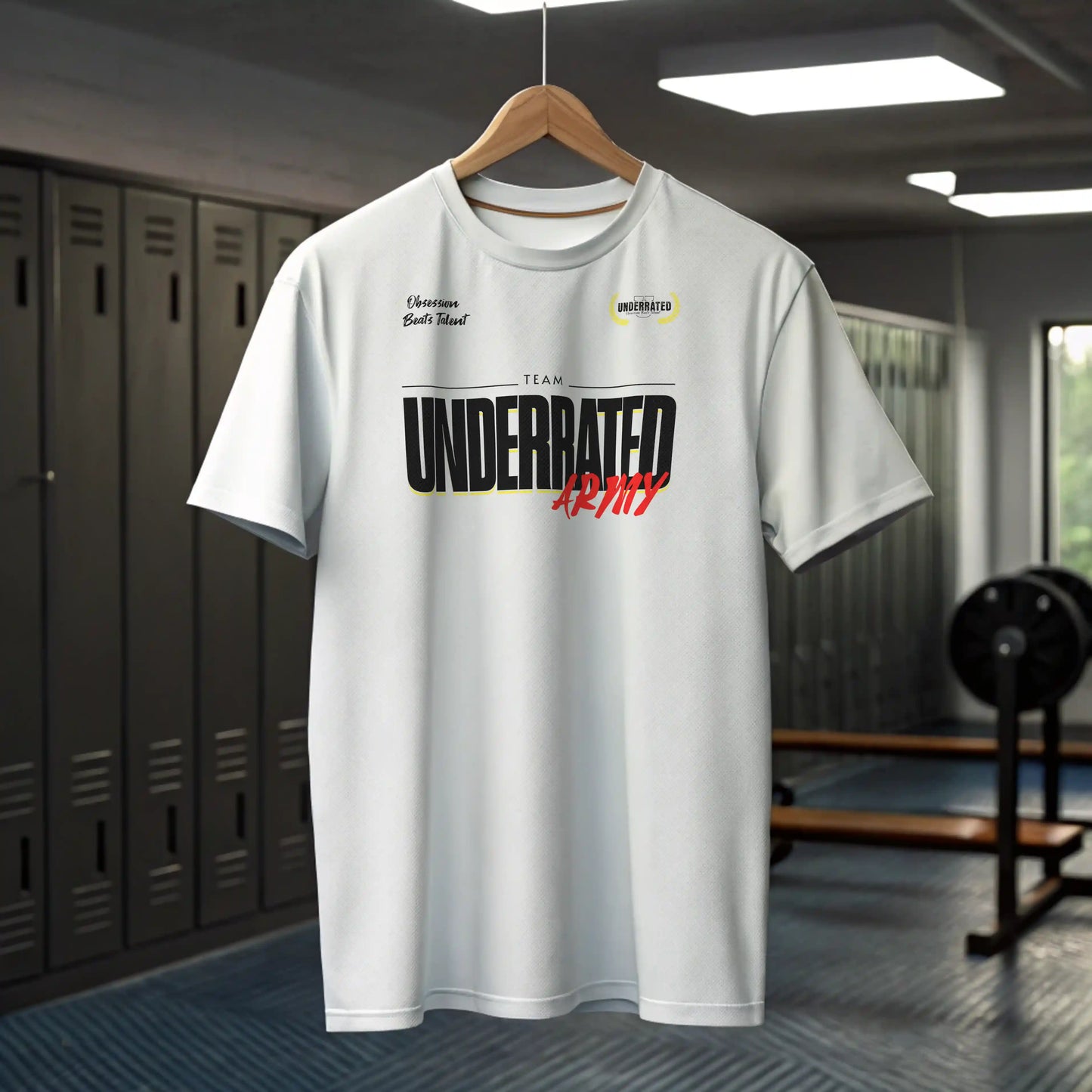 Camiseta oversize UNDERRATED ARMY en underrated.es