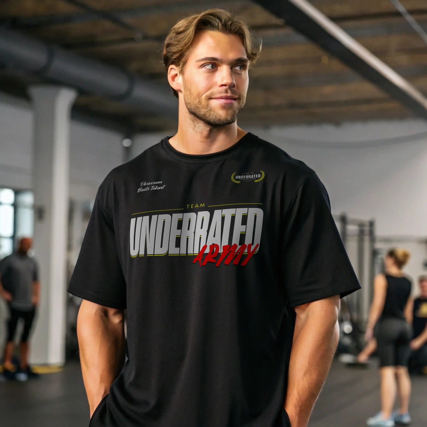 Camiseta oversize UNDERRATED ARMY en underrated.es