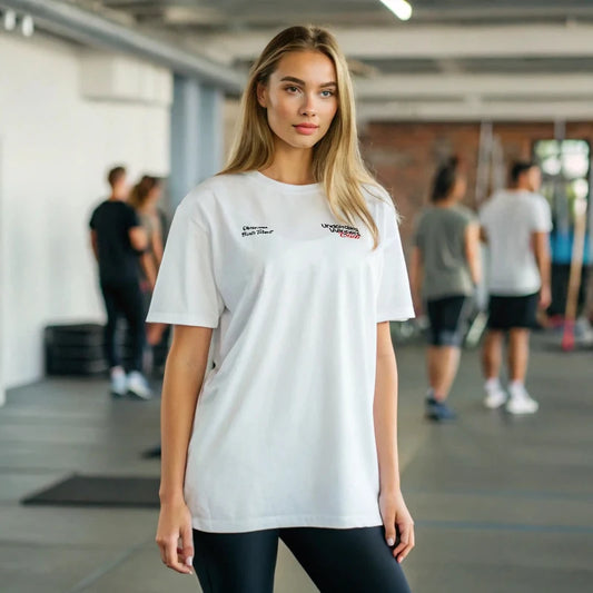 Camiseta oversize gym para mujer de Underrated.es