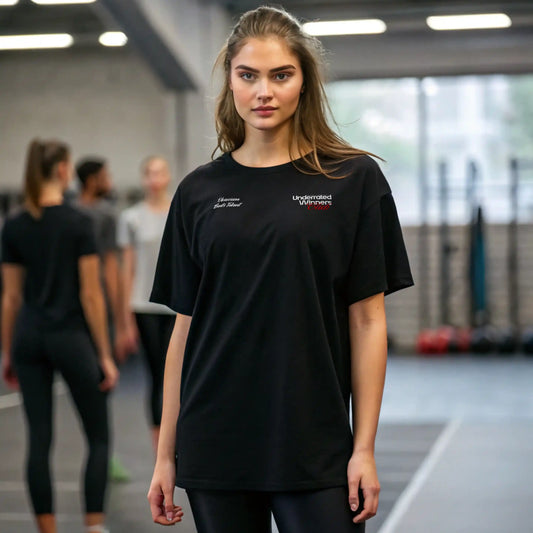 Camiseta oversize gym para mujer de Underrated.es