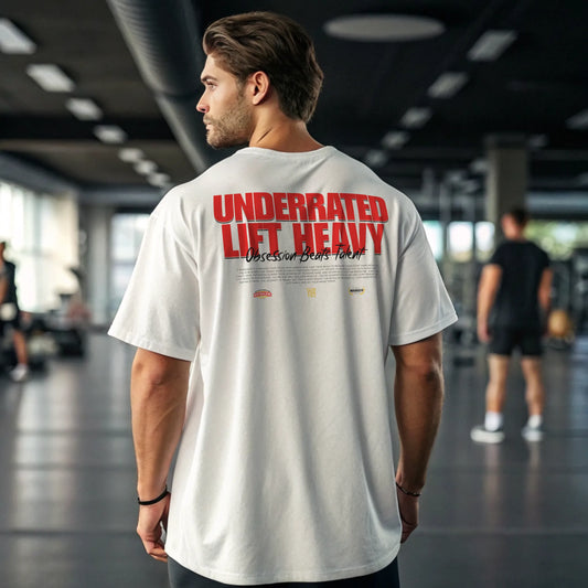 Camiseta ancha UNDERRATED LIFT HEAVY EN UNDERRATED.ES