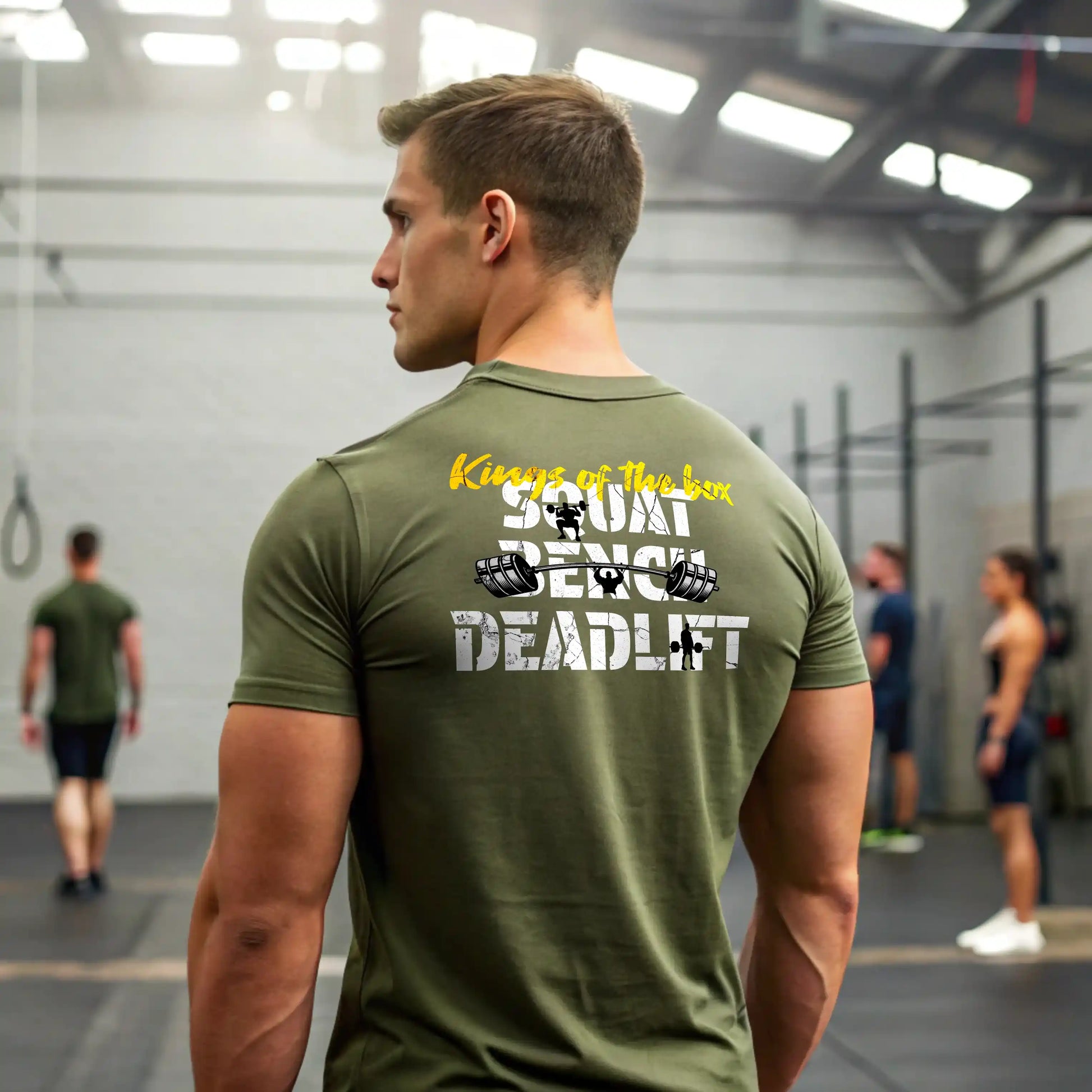 Camiseta cross training KING OF THE BOX EN UNDERRATED.ES