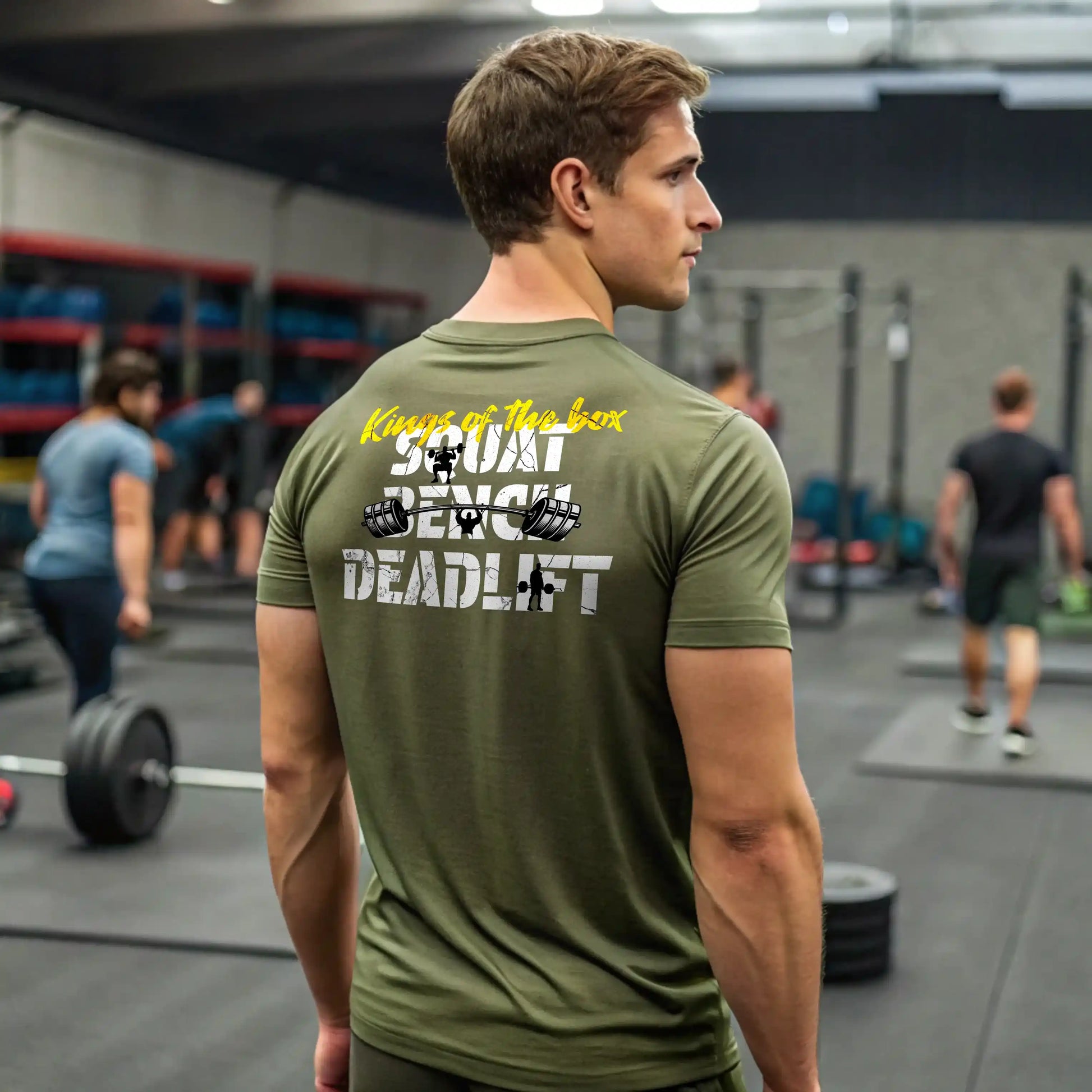 Camiseta cross training KING OF THE BOX EN UNDERRATED.ES