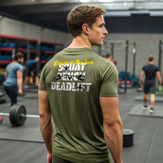 Camiseta cross training KING OF THE BOX EN UNDERRATED.ES