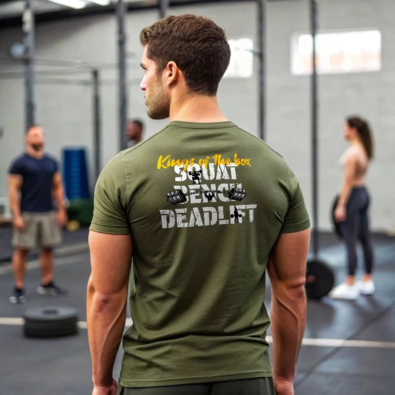 Camiseta cross training KING OF THE BOX EN UNDERRATED.ES