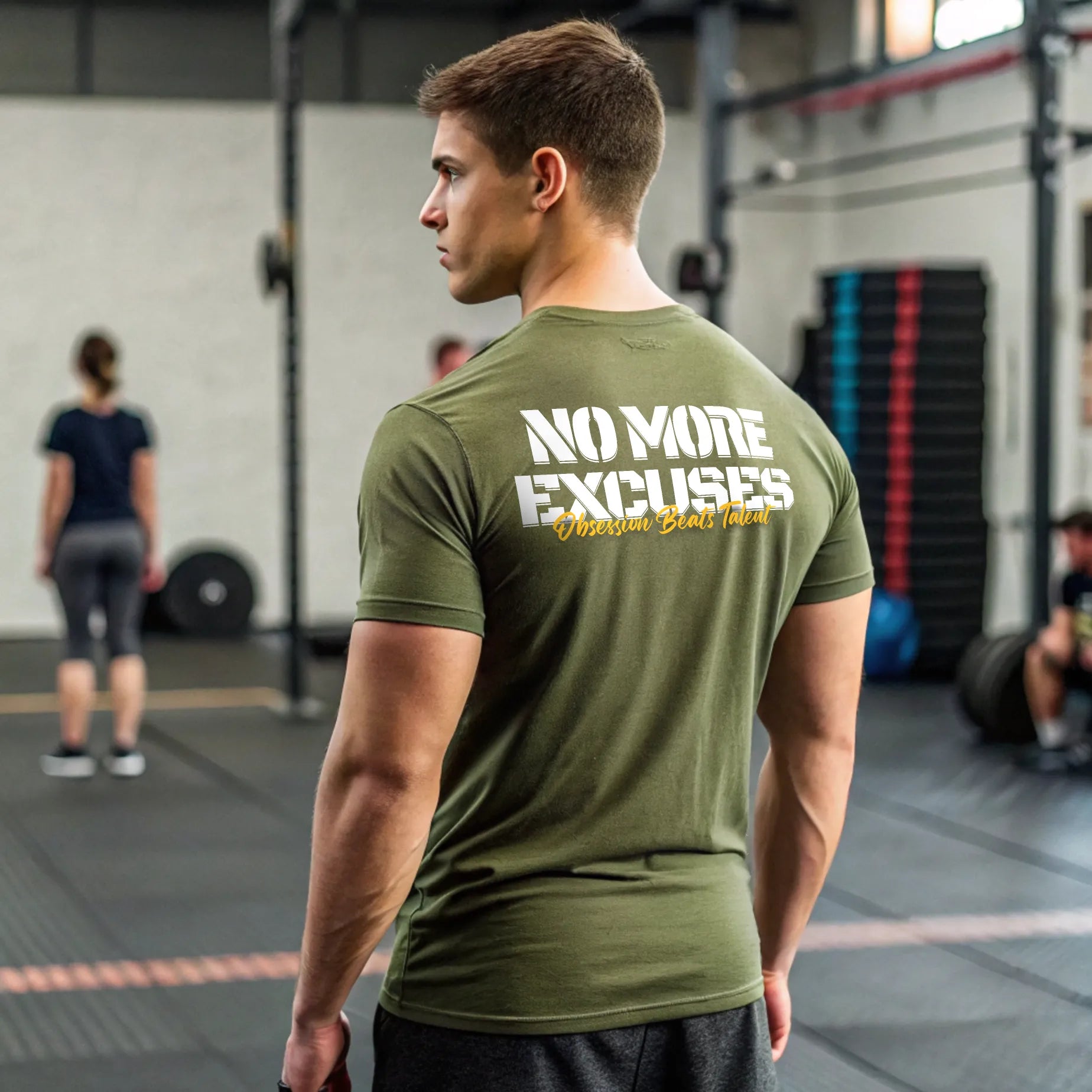 Camiseta cross training NO MORE EXCUSES
