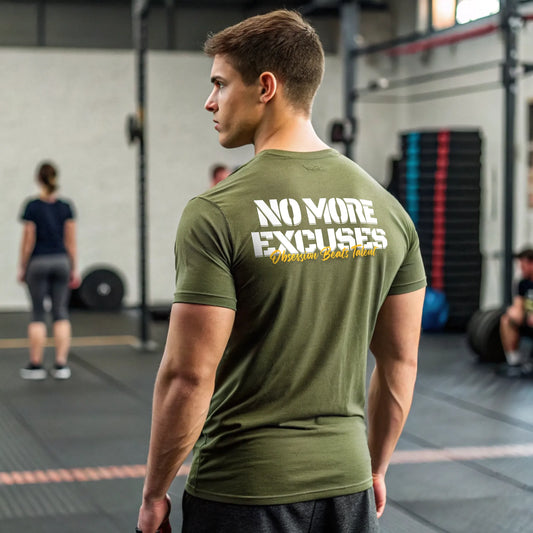 Camiseta cross training NO MORE EXCUSES