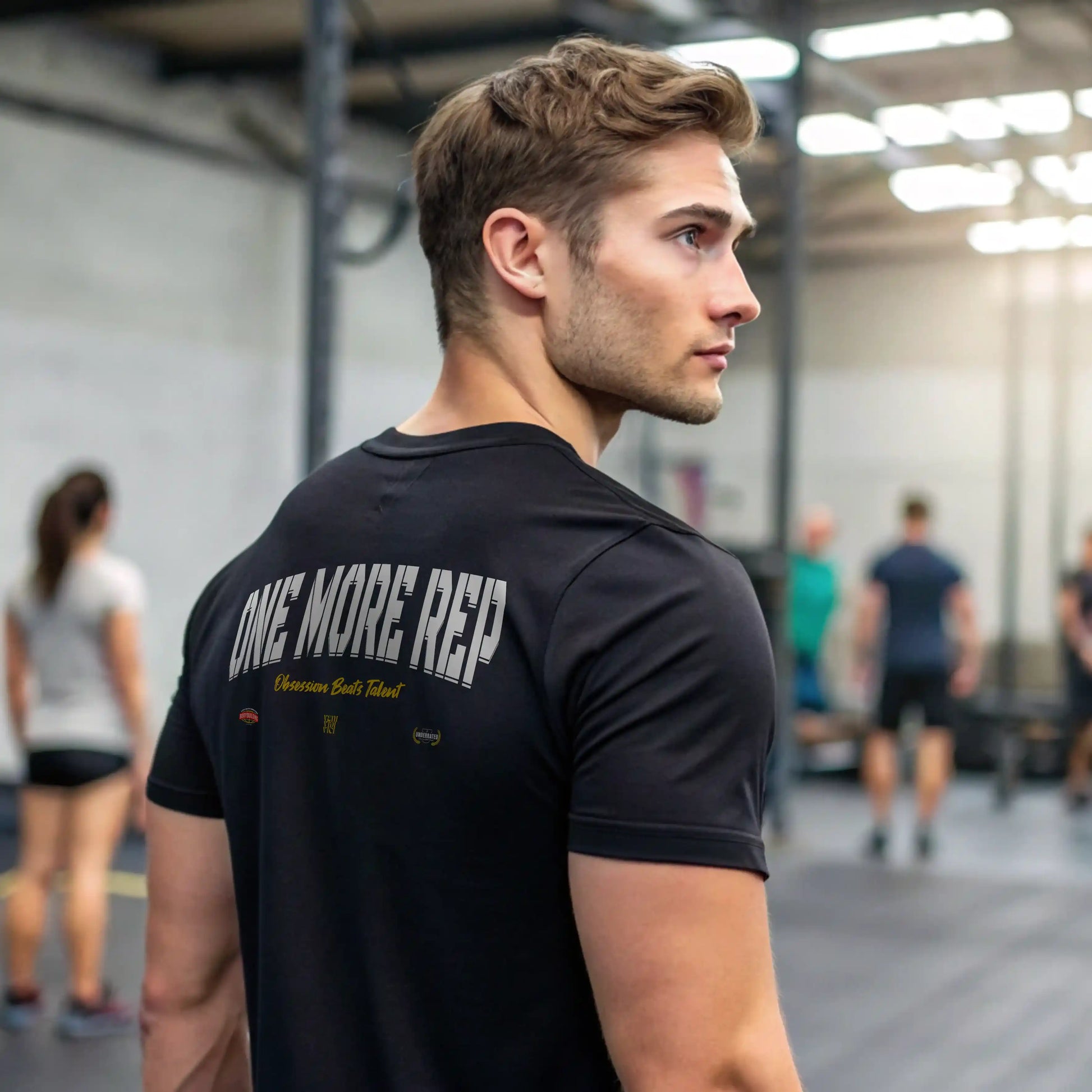 Camiseta cross training ONE MORE REP EN UNDERRATED.ES