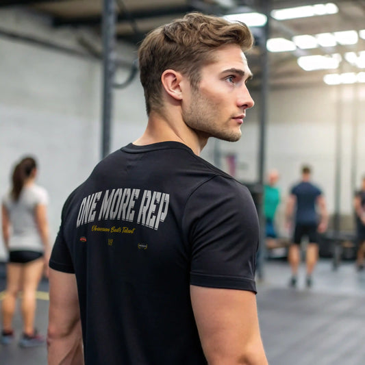 Camiseta cross training ONE MORE REP EN UNDERRATED.ES