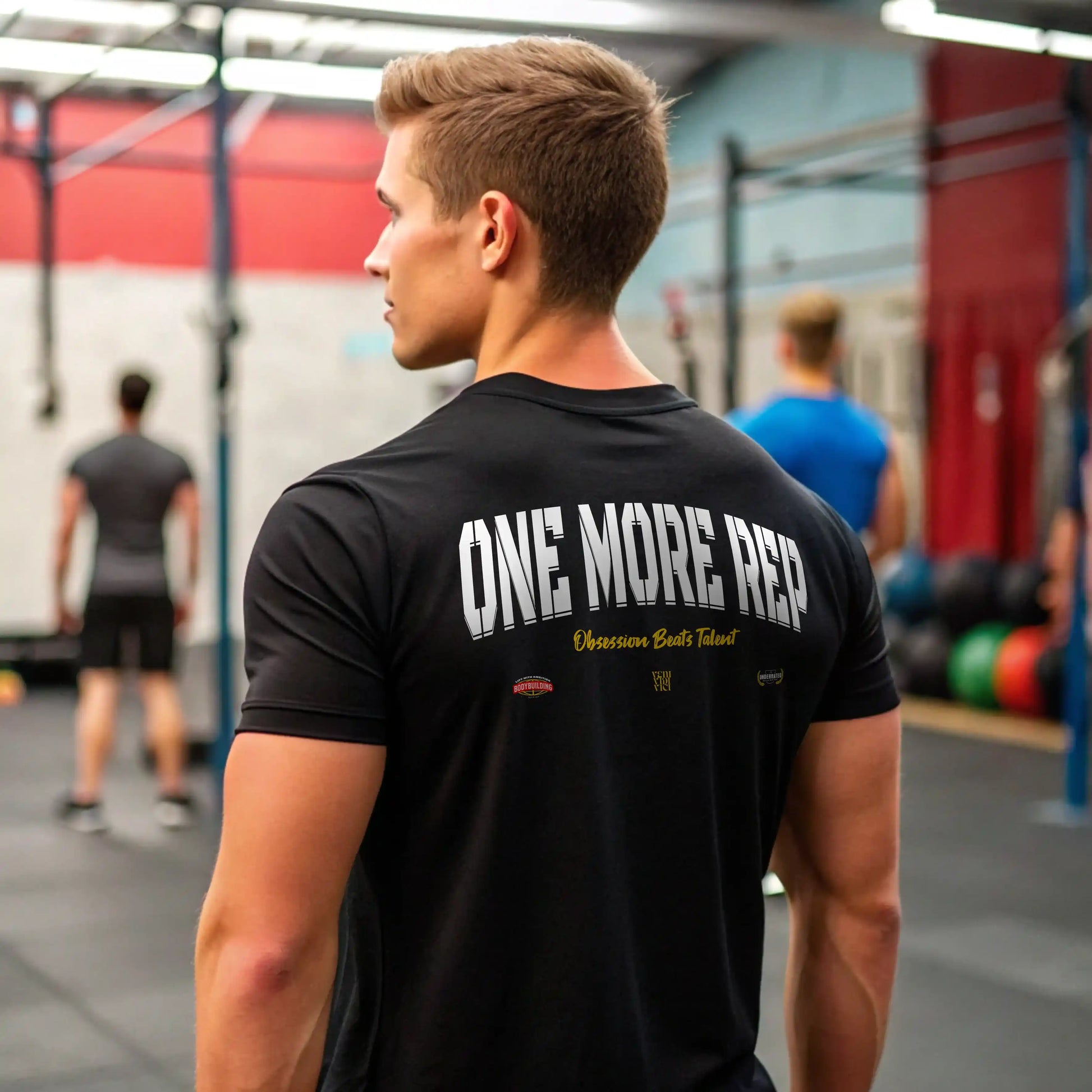 Camiseta cross training ONE MORE REP EN UNDERRATED.ES
