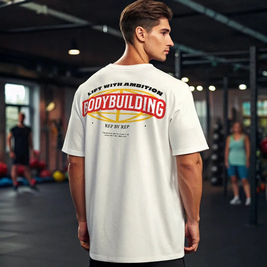 Camiseta oversize BODYBUILDING en Underrated.es