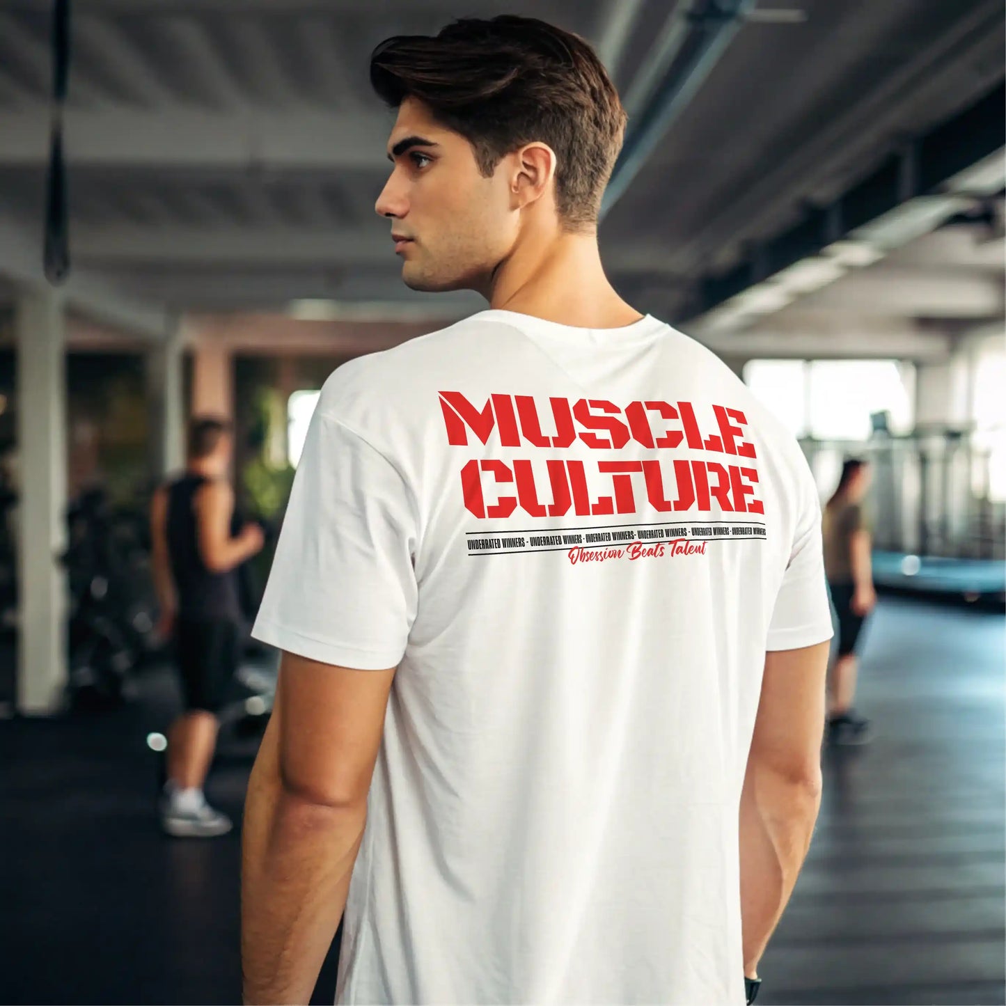 Camiseta oversize MUSCLE CULTURE EN UNDERRATED.ES