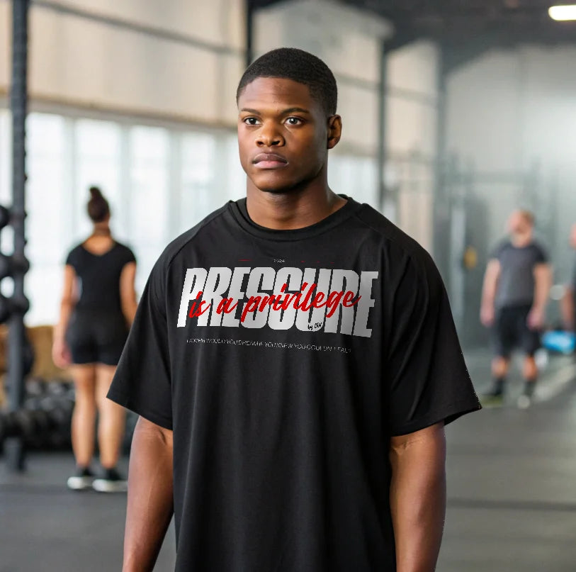 Camiseta oversize PRESSURE IS A PRIVILEGE