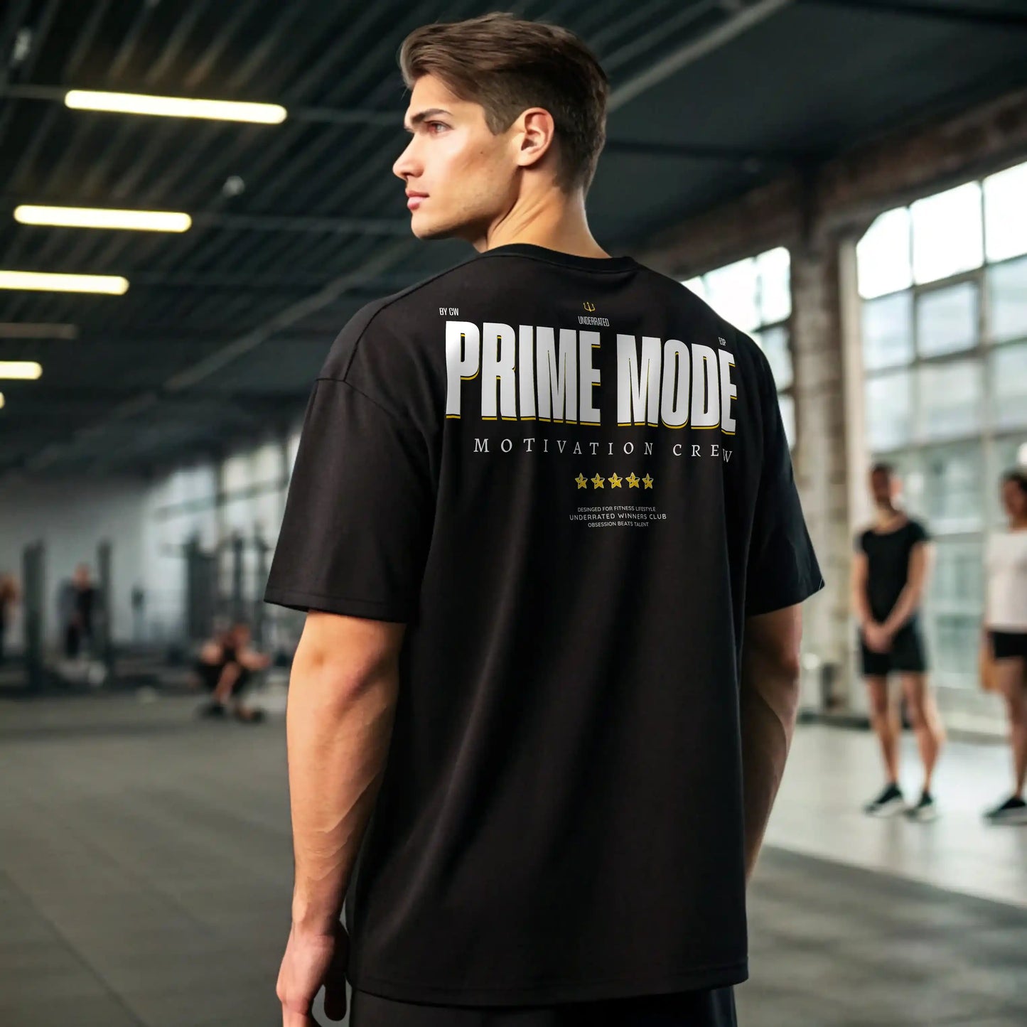 Camiseta oversize PRIME MODE en underrated.es
