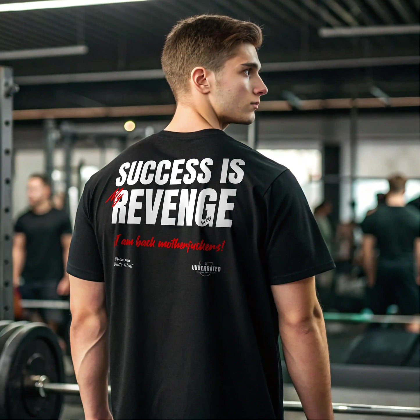 Camiseta oversize SUCCESS IS MY REVENGE