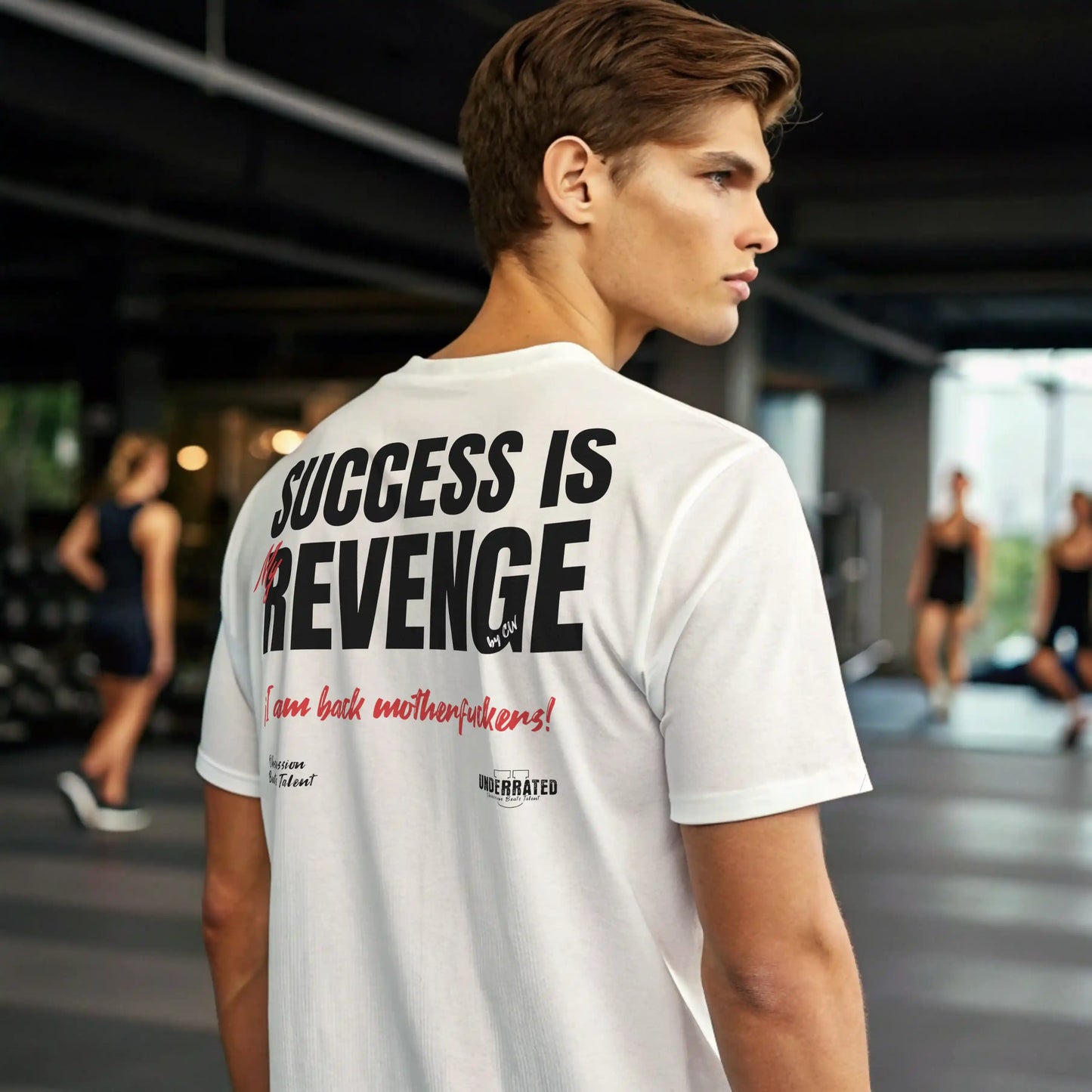 Camiseta oversize SUCCESS IS MY REVENGE