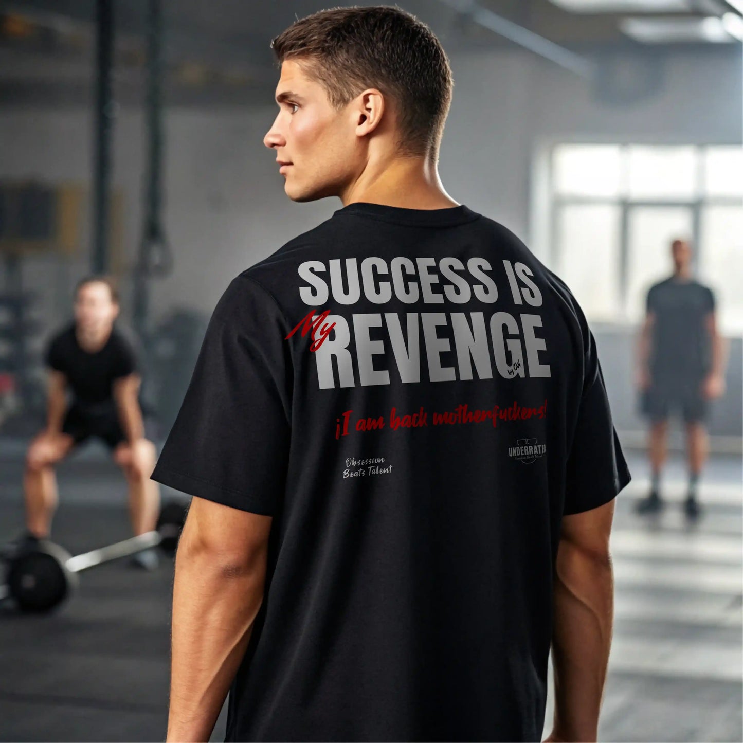 Camiseta oversize SUCCESS IS MY REVENGE