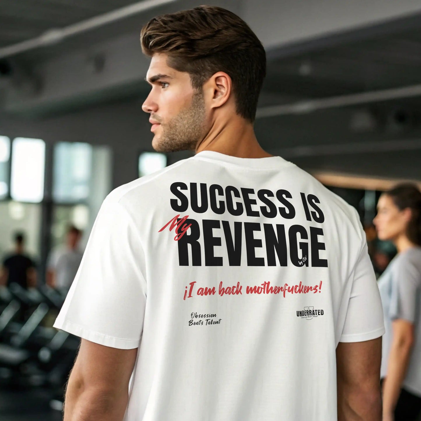 Camiseta oversize SUCCESS IS MY REVENGE
