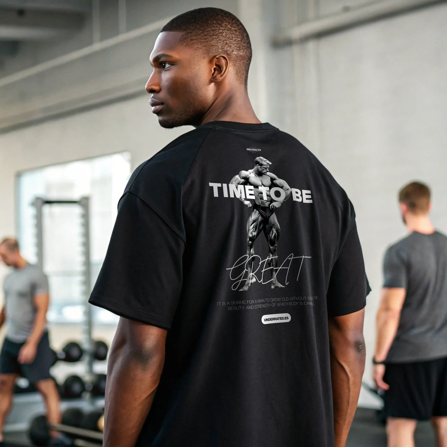 Camiseta oversize TIME TO BE GREAT