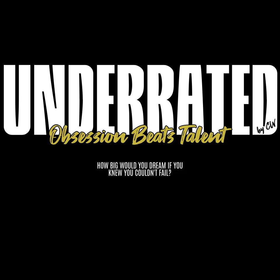 Diseño de Camiseta oversize UNDERRATED