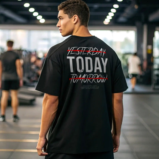 Camiseta oversize gym TODAY EN uNDERRATED.ES