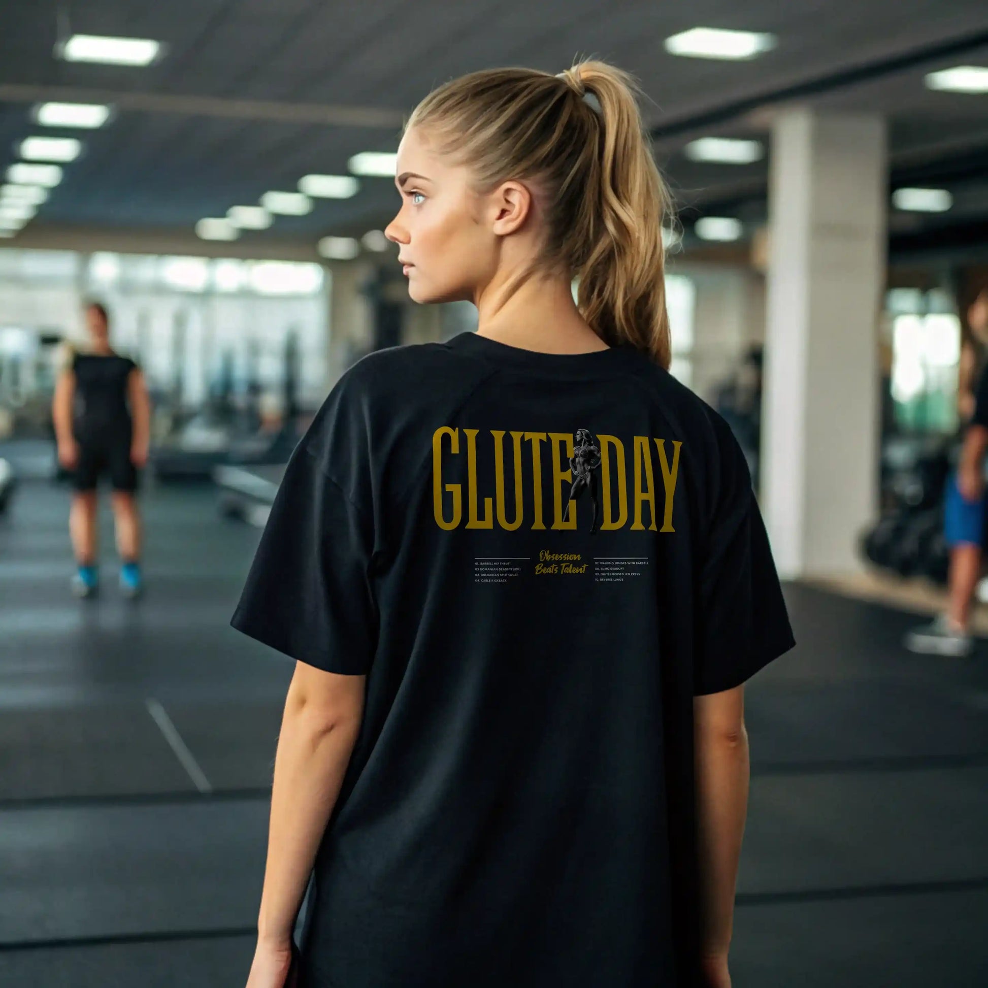 Camiseta oversize mujer BACK DAY en underrated.es