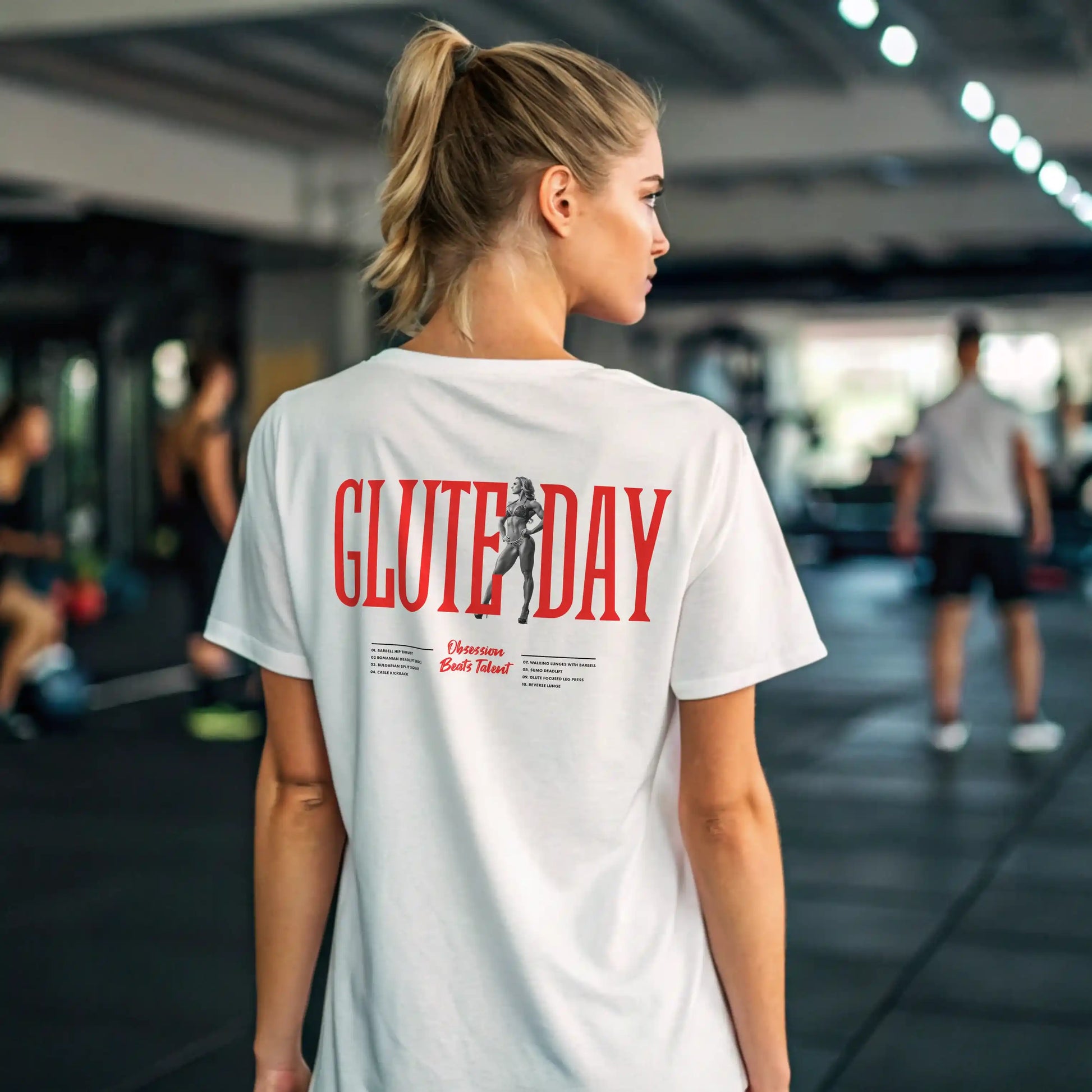 Camiseta oversize mujer BACK DAY en underrated.es