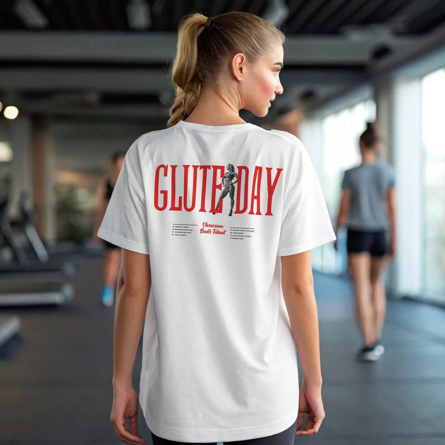 Camiseta oversize mujer BACK DAY en underrated.es