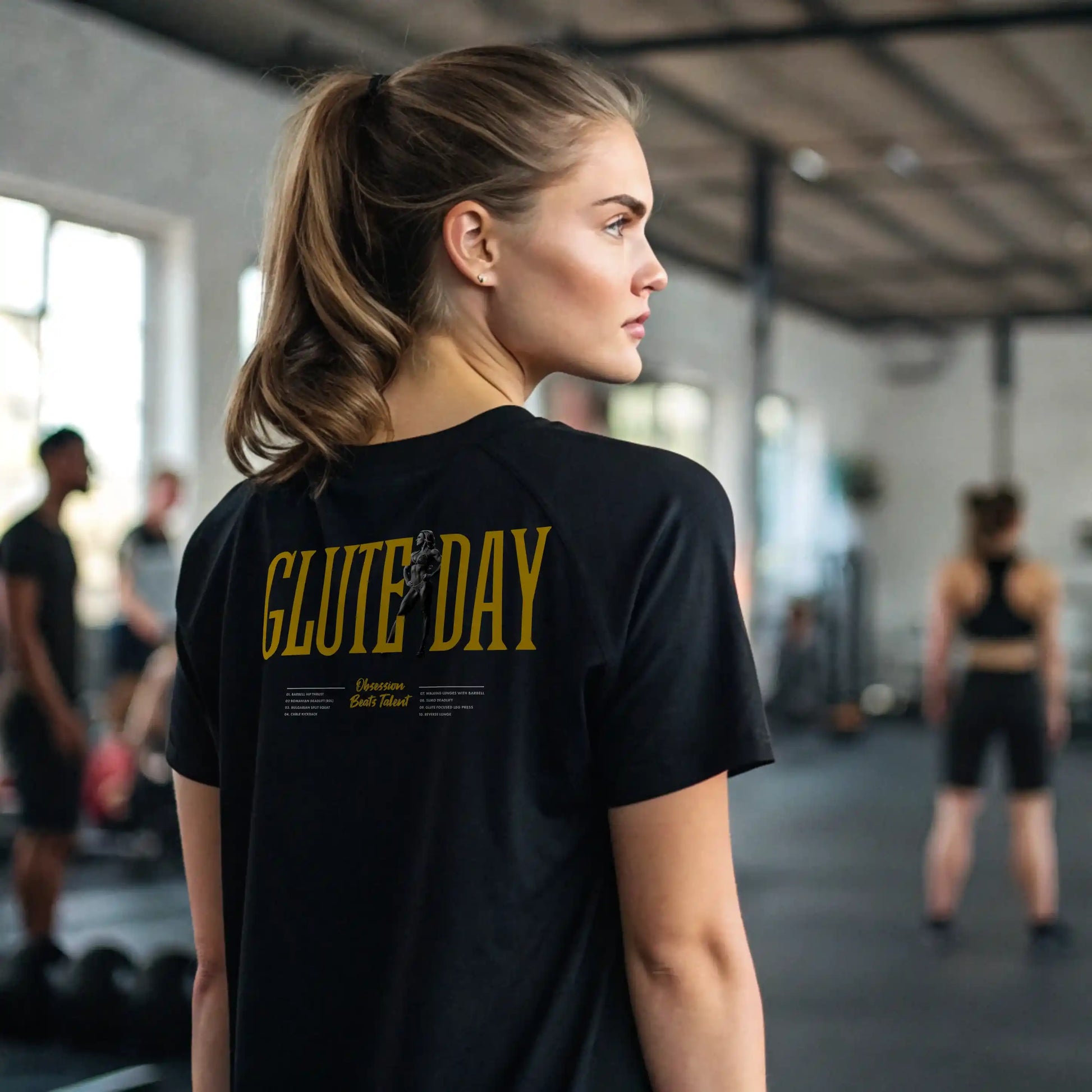 Camiseta oversize mujer BACK DAY en underrated.es