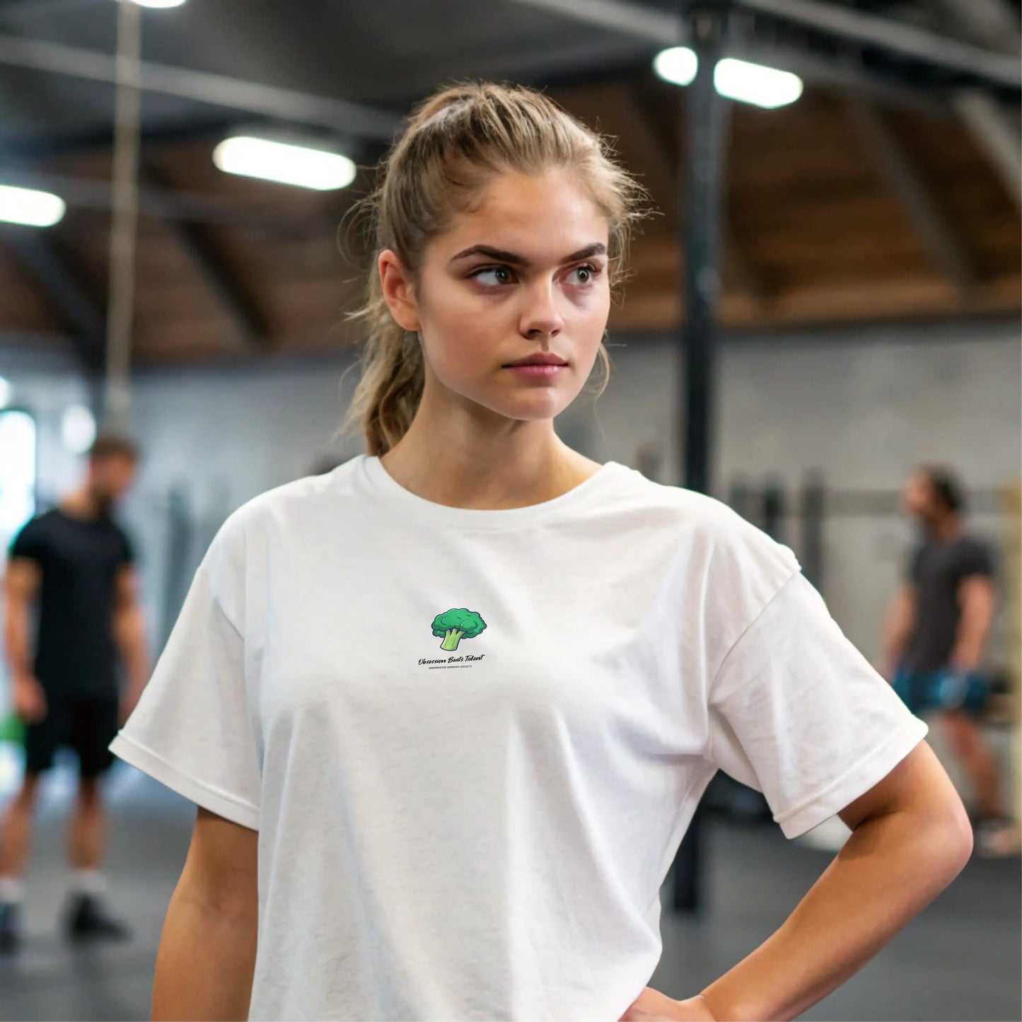 Camiseta oversize mujer BROCOLI EN UNDERRATED.ES