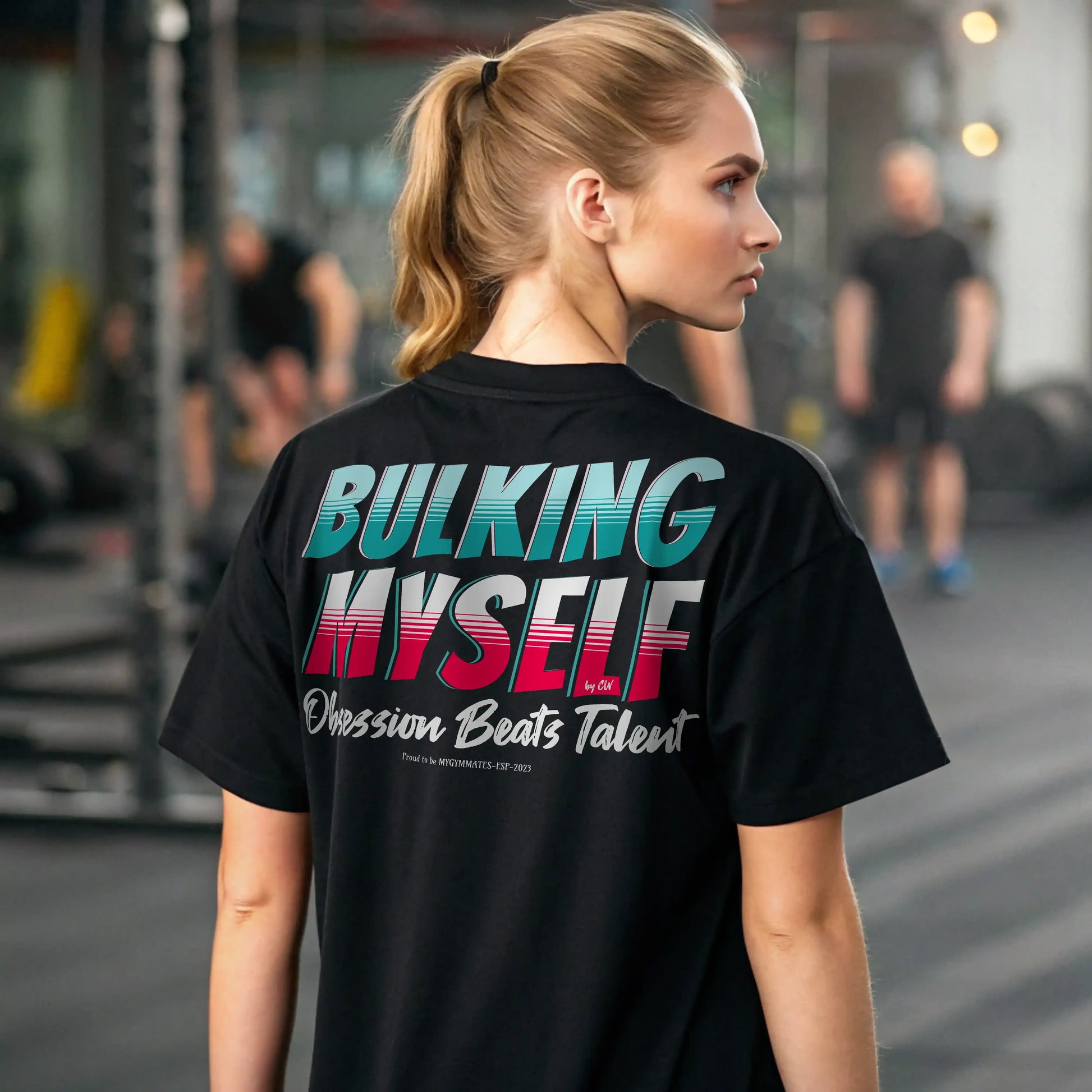 Camiseta oversize mujer BULKING MYSELF