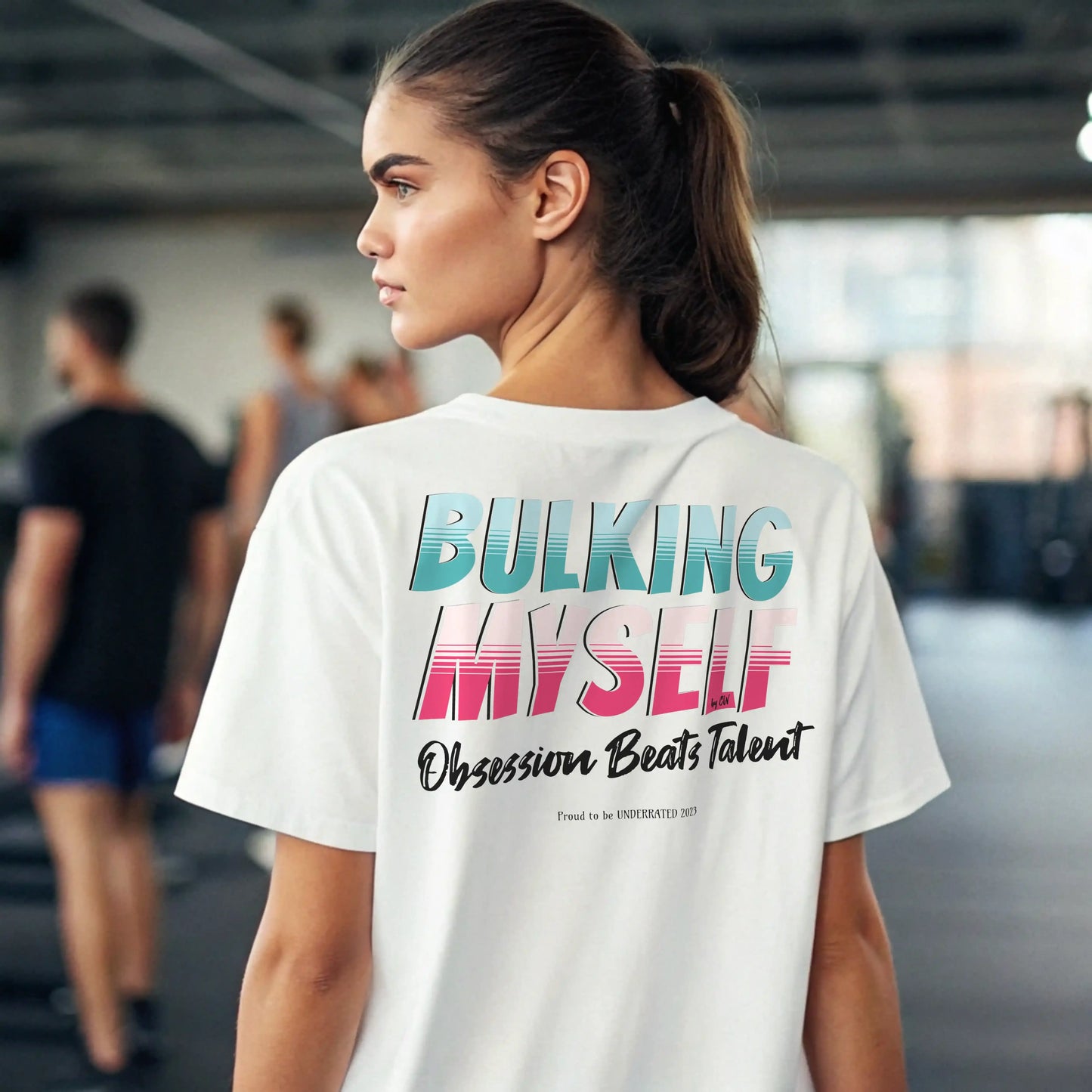 Camiseta oversize mujer BULKING MYSELF