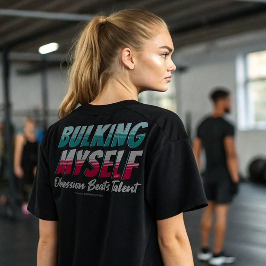Camiseta oversize mujer BULKING MYSELF