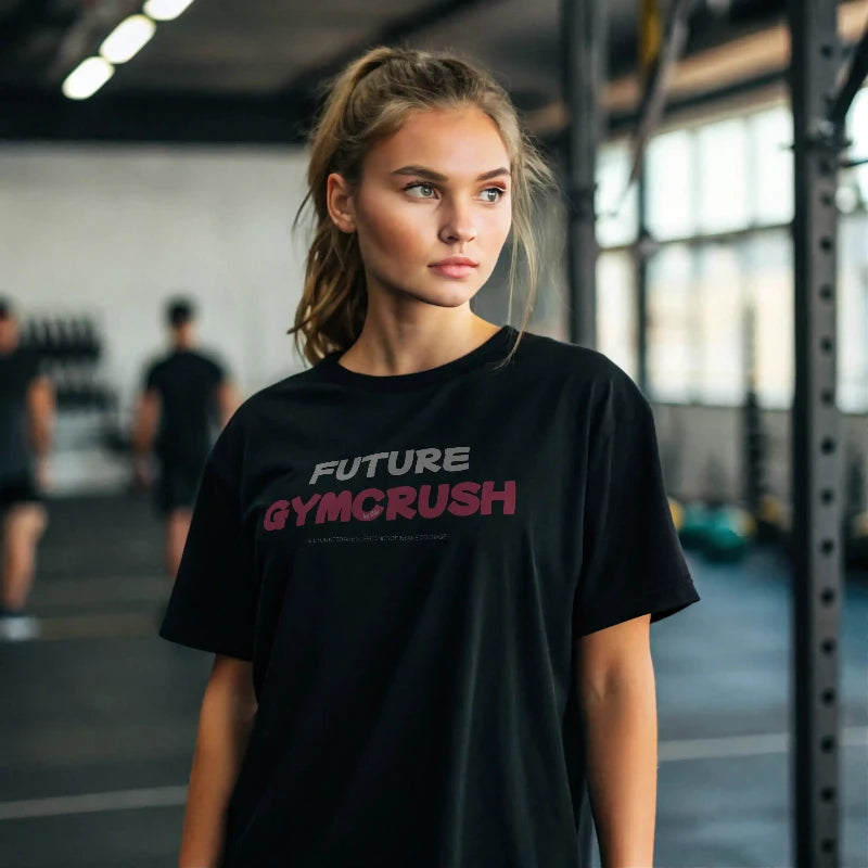 Camiseta oversize mujer FUTURE GYMSCRUSH