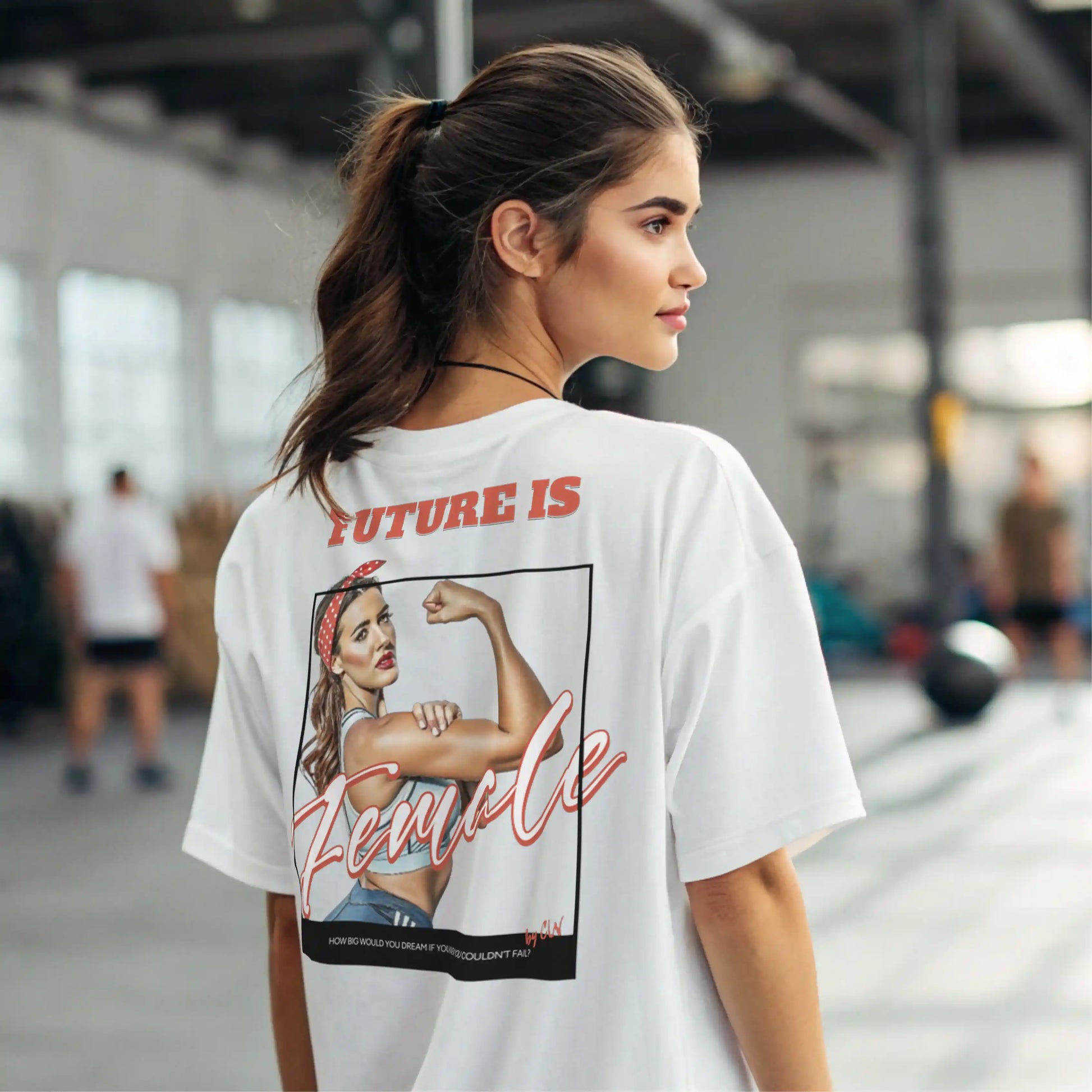 Camiseta oversize mujer FUTURE IS FEMALE