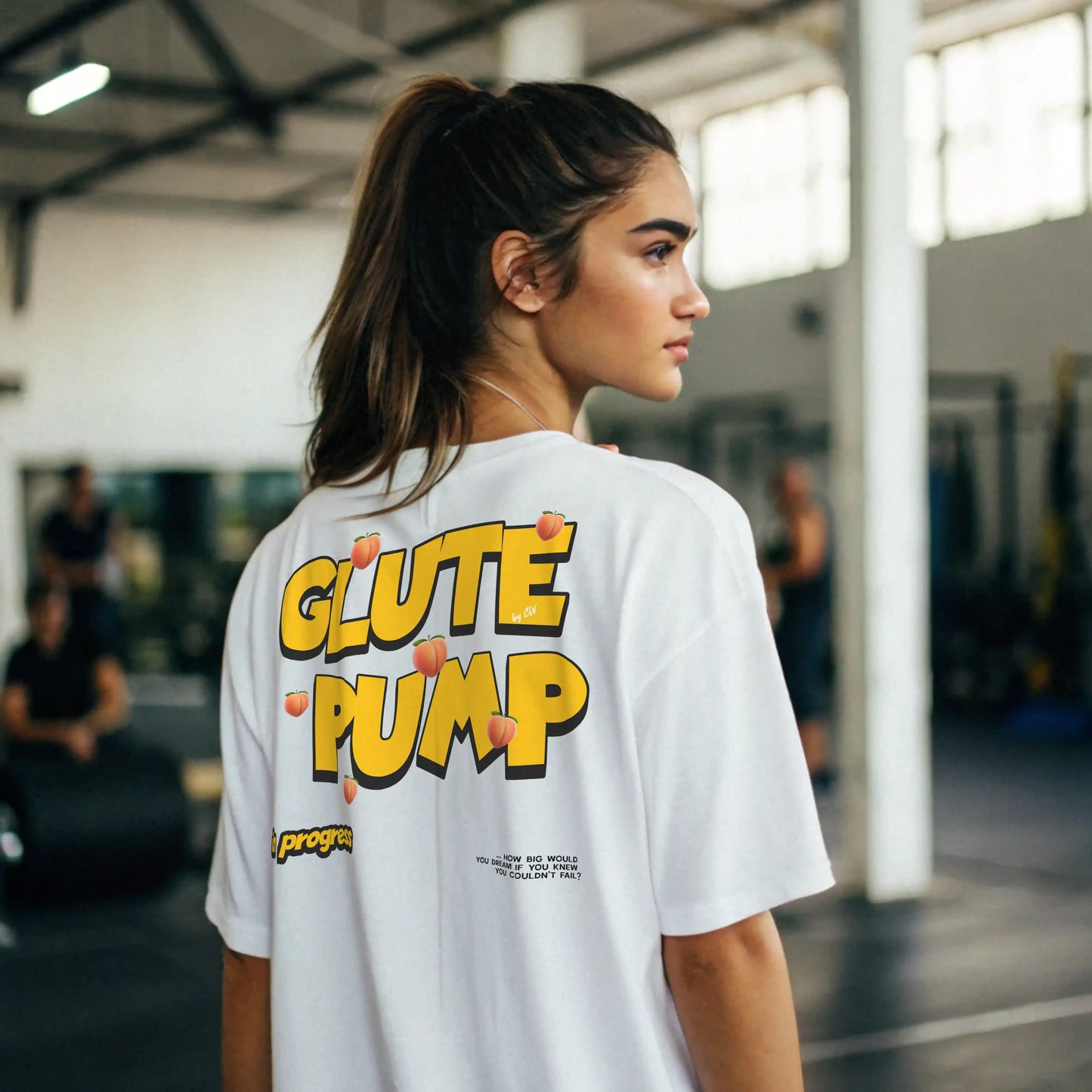 Camiseta oversize mujer GLUTE PUMP