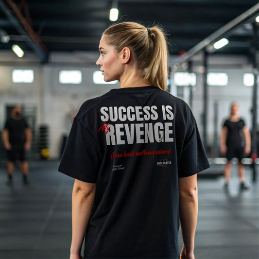 Camiseta oversize mujer SUCCESS IS MY REVENGE
