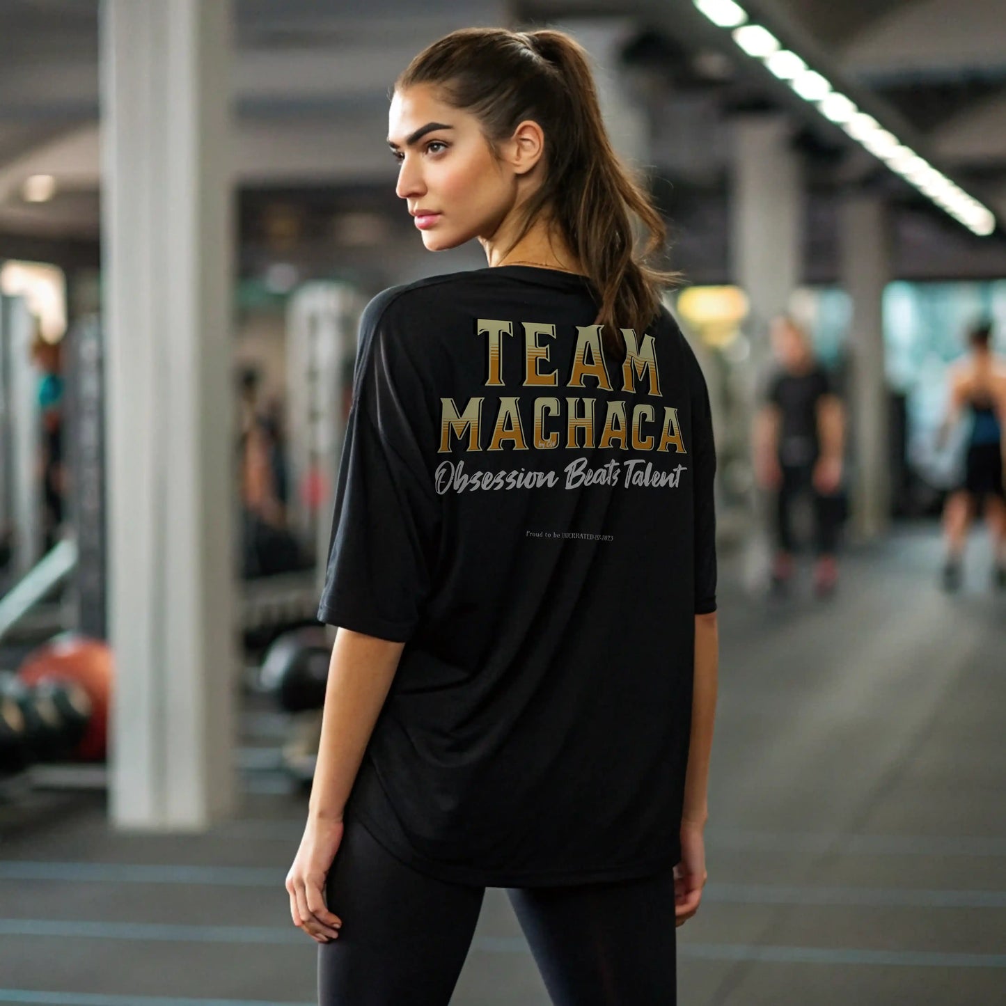 Camiseta oversize mujer TEAM MACHACA