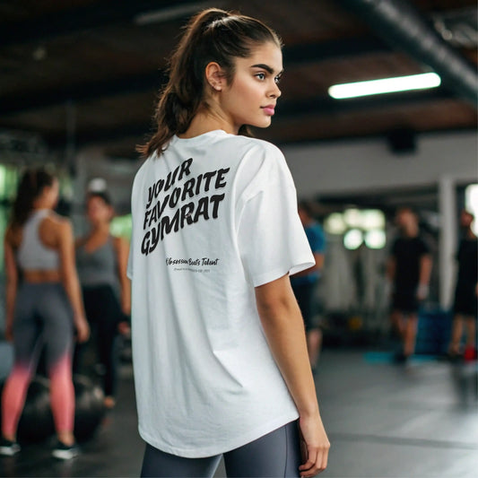 Camiseta oversize mujer YOUR FAVORITE GYMRAT