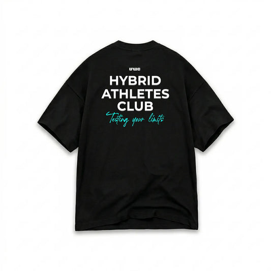 Camiseta pump cover HYBRID ATHLETES CLUB BLANCO - HYROX