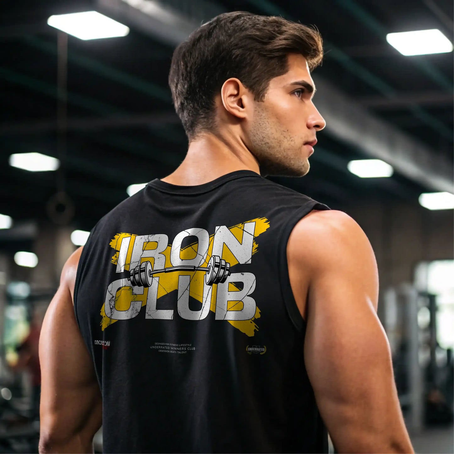 Camiseta sin mangas IRON CLUB EN UNDERRATED.ES