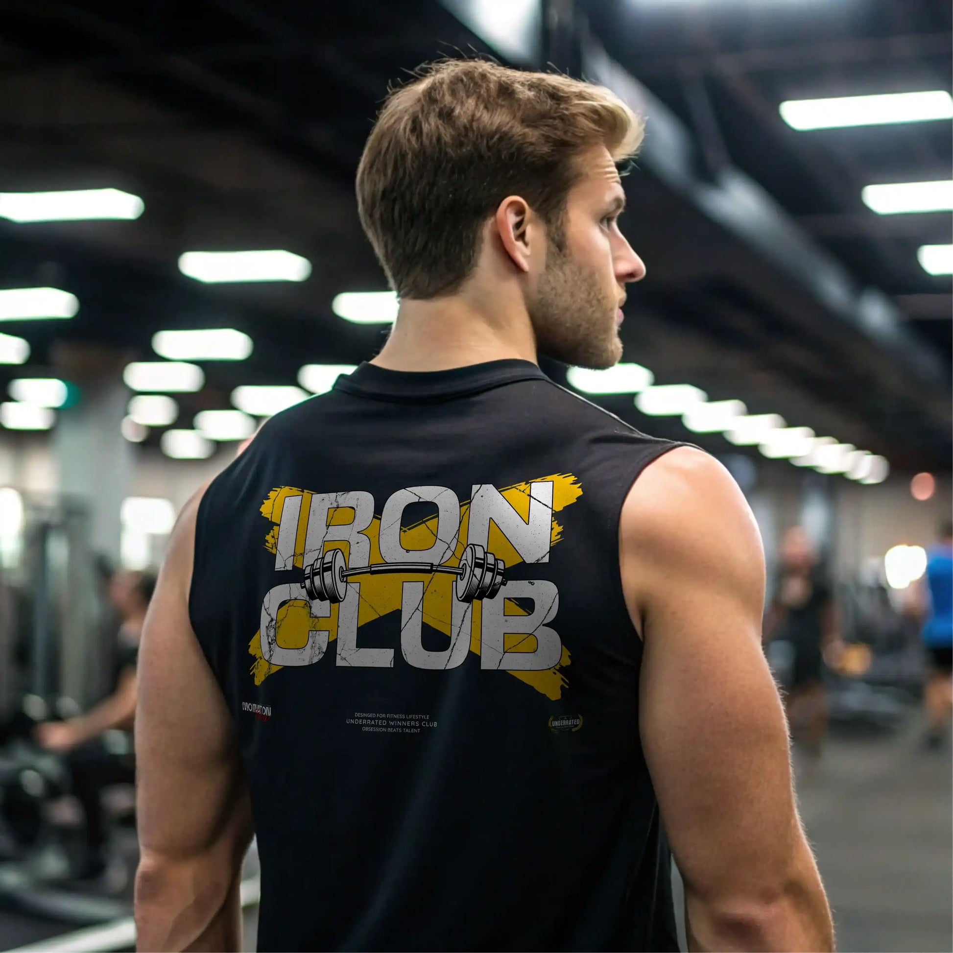 Camiseta sin mangas IRON CLUB EN UNDERRATED.ES