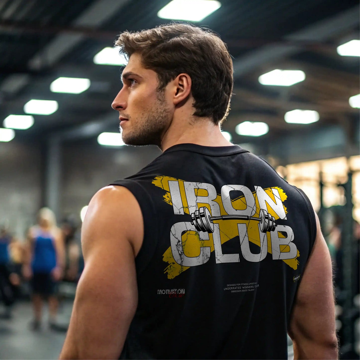 Camiseta sin mangas IRON CLUB EN UNDERRATED.ES
