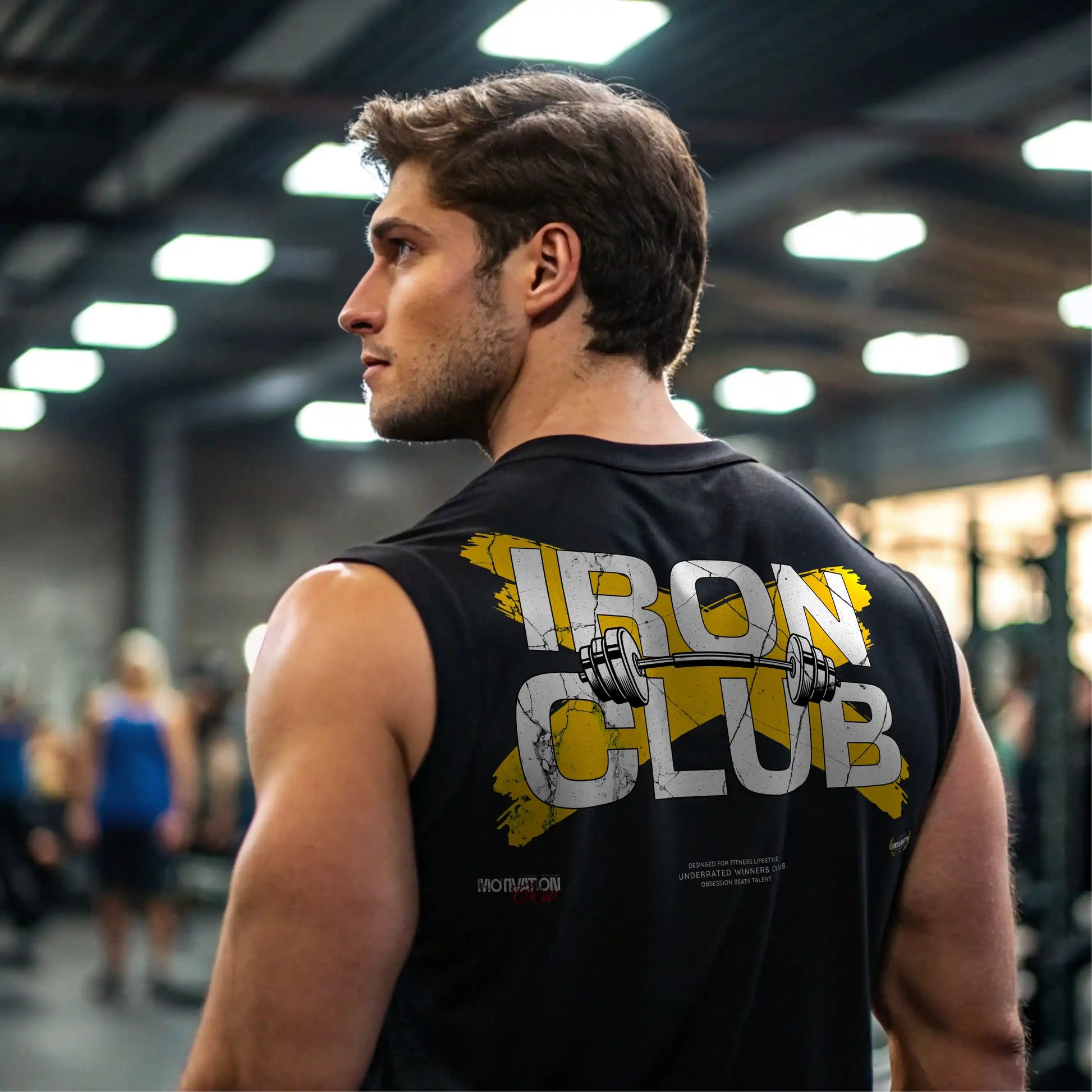 Camiseta sin mangas IRON CLUB EN UNDERRATED.ES