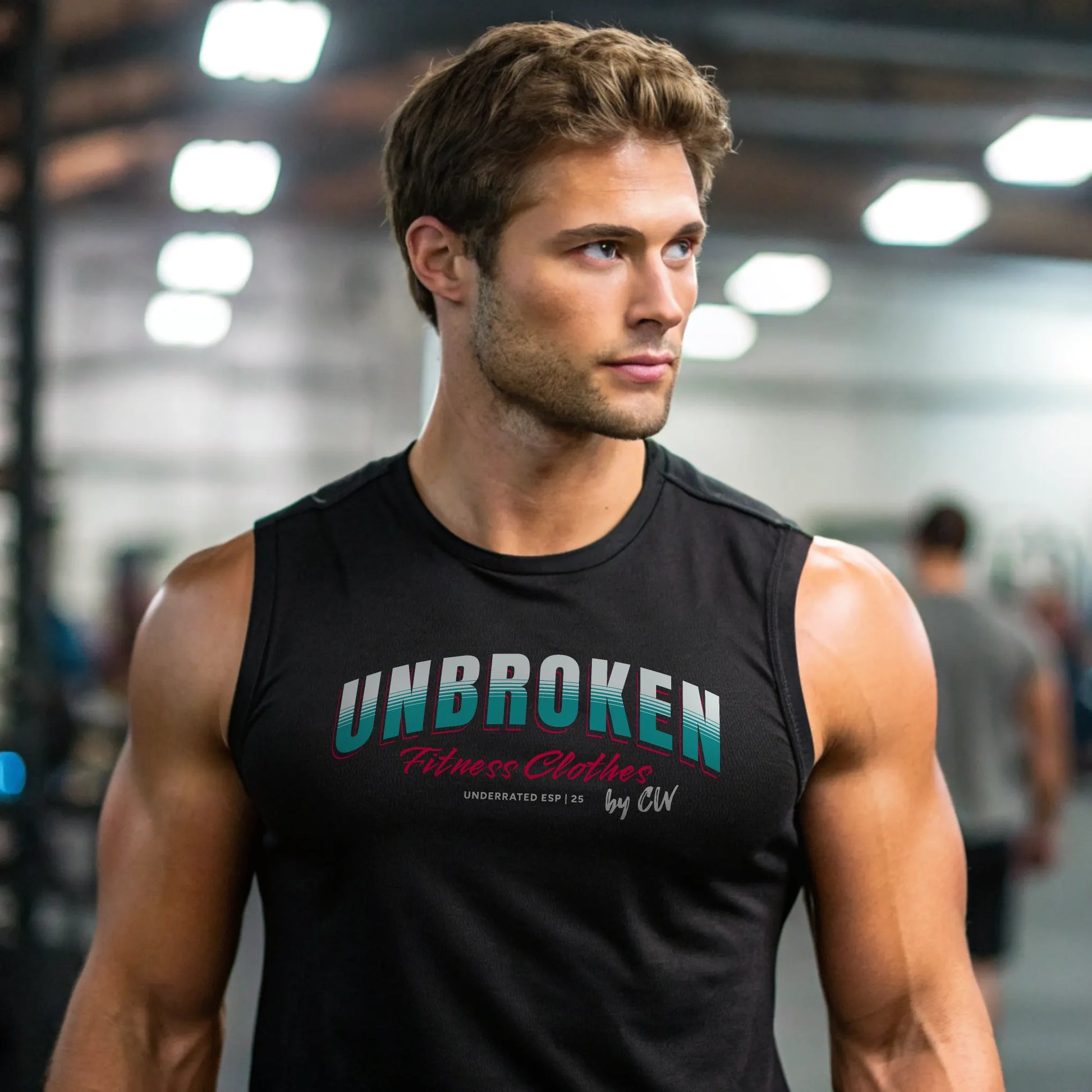 Camiseta sin mangas UNBROKEN EN UNDERRATED.ES