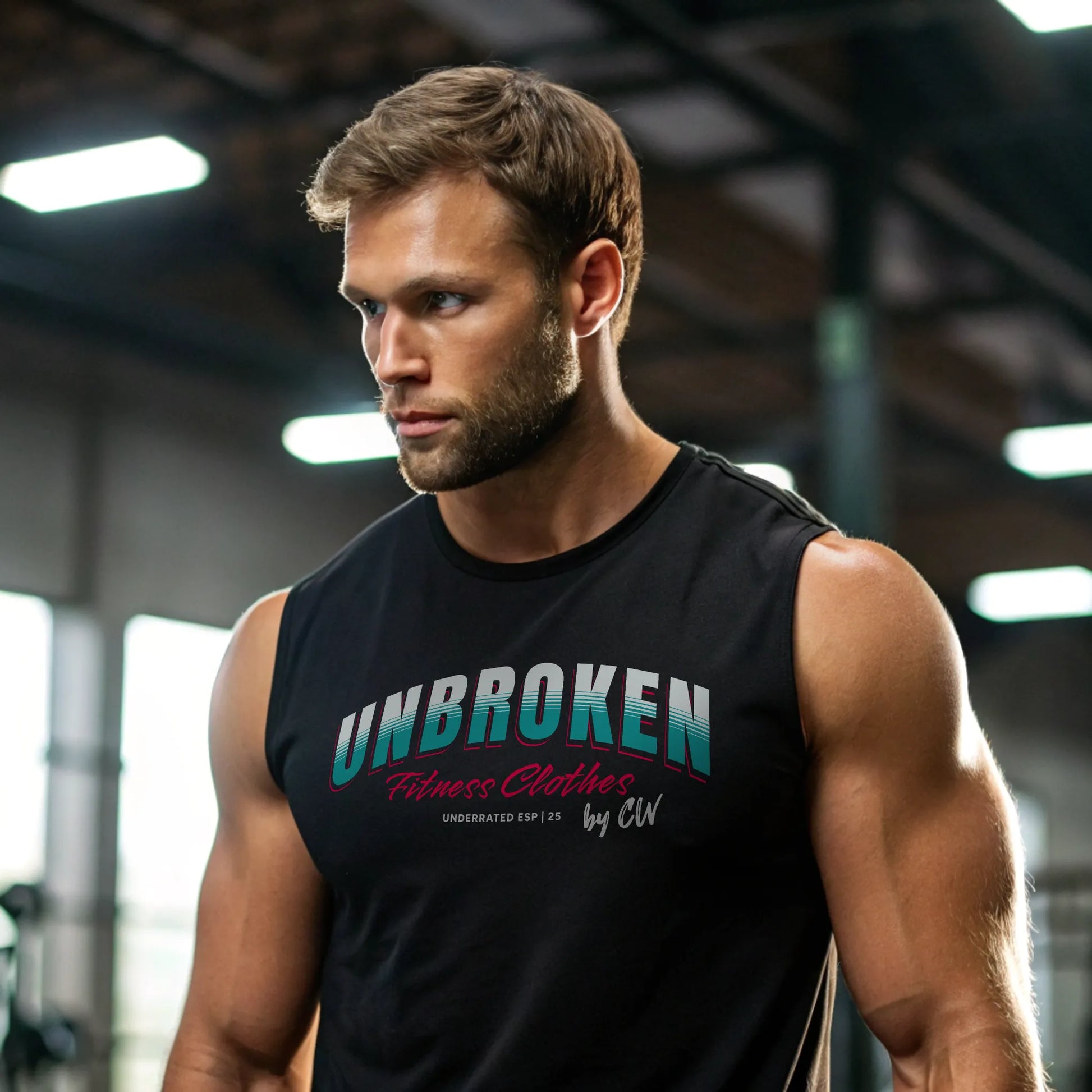 Camiseta sin mangas UNBROKEN EN UNDERRATED.ES