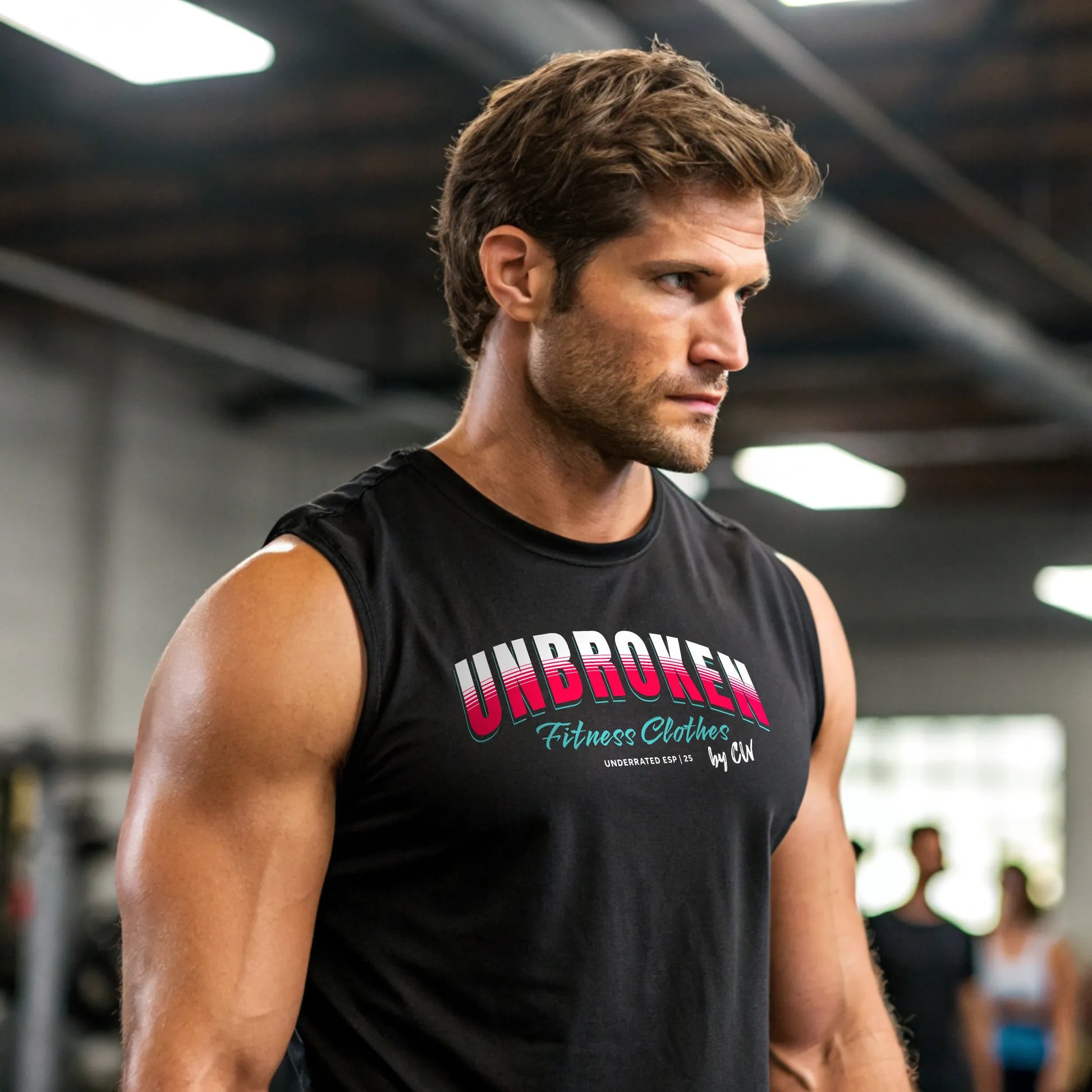 Camiseta sin mangas UNBROKEN EN UNDERRATED.ES