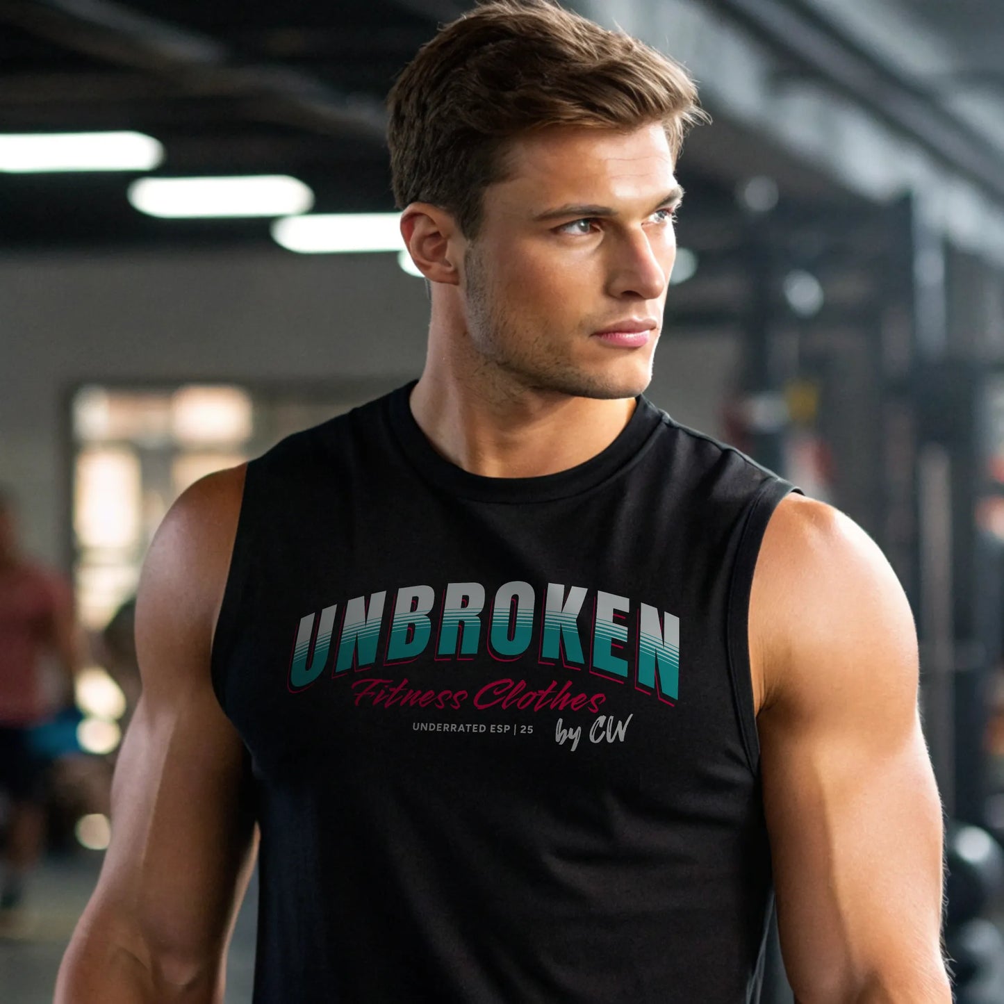 Camiseta sin mangas UNBROKEN EN UNDERRATED.ES