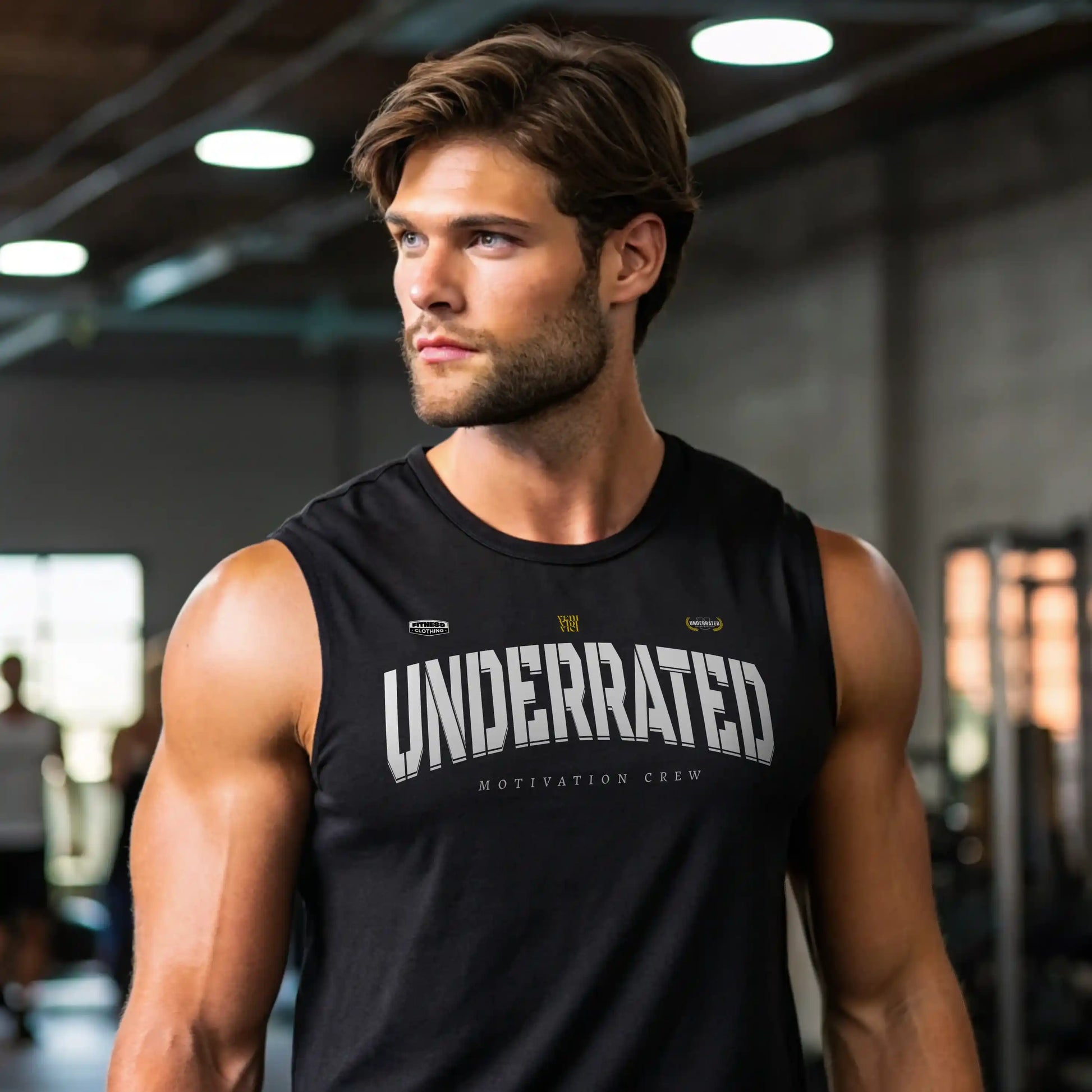 Camiseta sin mangas UNDERRATED VENI VIDI VINCI en underrated.es